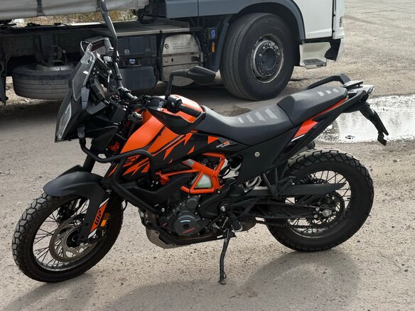 2023 KTM 390 Adventure, оранжевый, 575000 рублей - вид 6