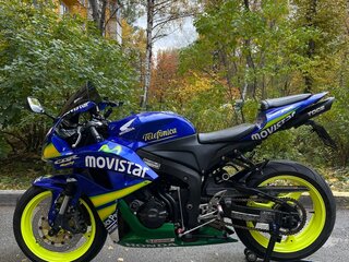 2008 Honda CBR 600RR, синий, 690000 рублей, вид 5