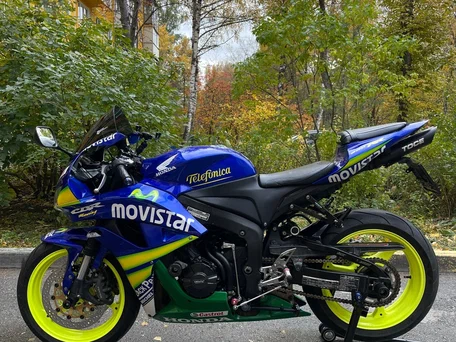 2008 Honda CBR 600RR, синий, 690000 рублей, вид 5