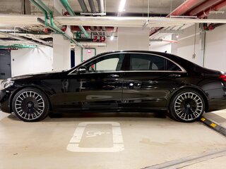 2019 Mercedes-Benz S-Класс 350 d Long VI (W222, C217) Рестайлинг, чёрный, 5849000 рублей, вид 3