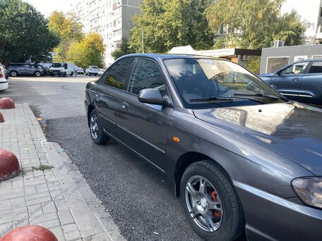 2006 Kia Spectra I Рестайлинг 2, серый, 235000 рублей, вид 3