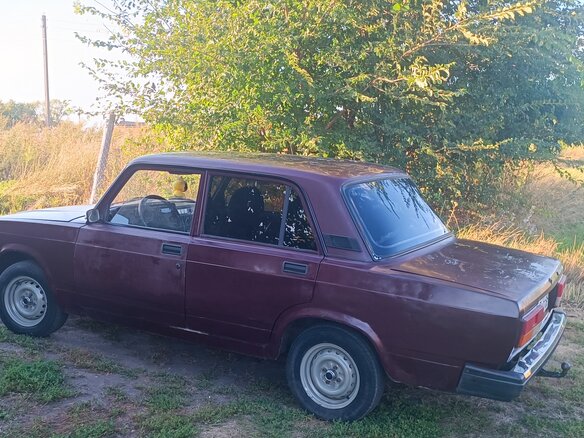 2006 Lada (ВАЗ) 2107, пурпурный, 90000 рублей - вид 10
