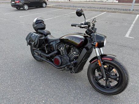 2021 Indian Scout Sixty, чёрный, 1050000 рублей, вид 4
