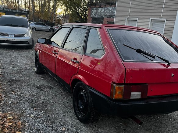 1994 Lada (ВАЗ) 21093i, красный, 100000 рублей - вид 4