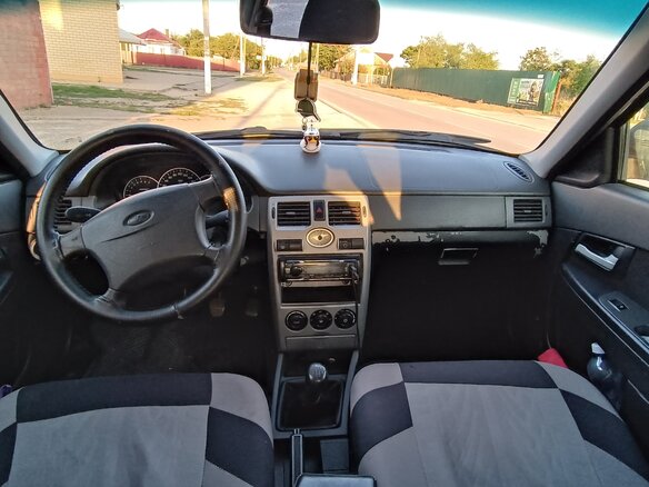 2009 Lada (ВАЗ) Priora I, зелёный, 365000 рублей - вид 5