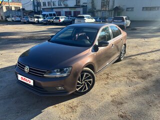 2018 Volkswagen Jetta VI Рестайлинг, коричневый, 1190000 рублей, вид 1