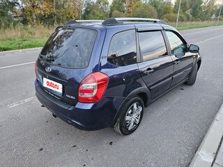 2014 Lada (ВАЗ) Kalina Cross II, синий, 450000 рублей, вид 4