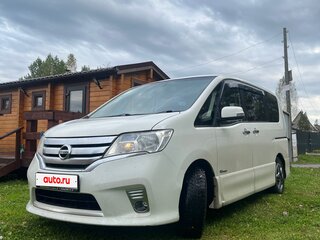 2013 Nissan Serena IV (C26), белый, 1390000 рублей, вид 1