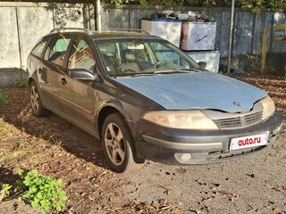 2002 Renault Laguna II, чёрный, 220000 рублей, вид 1