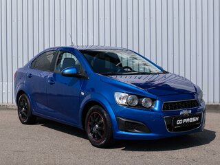 2013 Chevrolet Aveo II, синий, 745000 рублей, вид 1