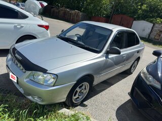 2001 Hyundai Accent II, серебристый, 240000 рублей, вид 1