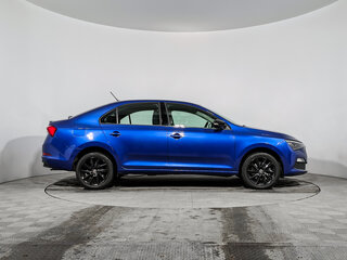 2021 Skoda Rapid II, синий, 1464000 рублей, вид 4