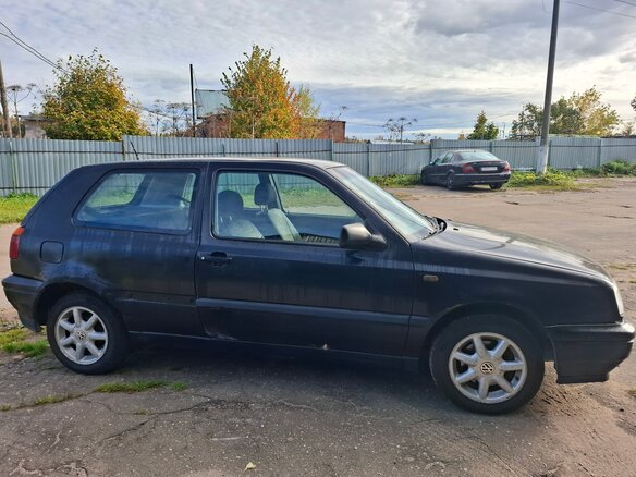 1997 Volkswagen Golf III, чёрный - вид 5