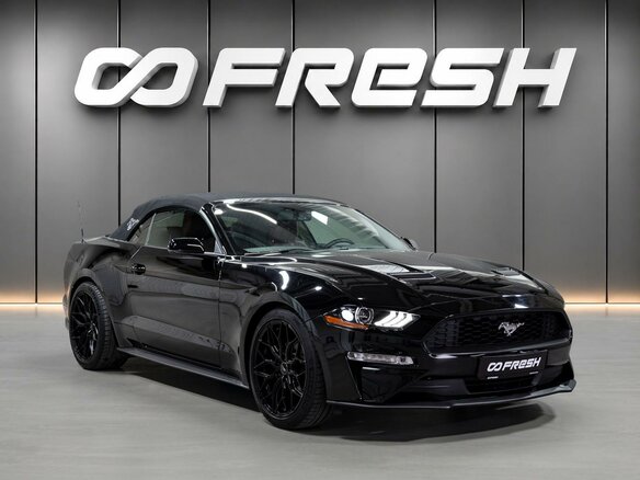 2018 Ford Mustang VI Рестайлинг, чёрный, 3449000 рублей