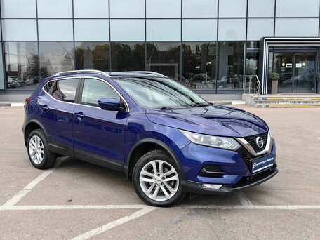2019 Nissan Qashqai II Рестайлинг, синий, 1745000 рублей, вид 1
