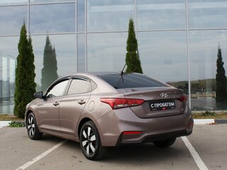 2019 Hyundai Solaris II, коричневый, 1340000 рублей, вид 4