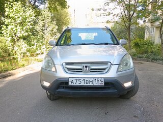 2003 Honda CR-V II, серебристый, 490000 рублей, вид 2