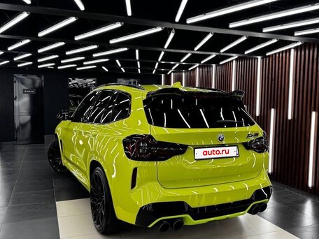 2022 BMW X3 M Competition I (F97) Рестайлинг, зелёный, 7650000 рублей, вид 2