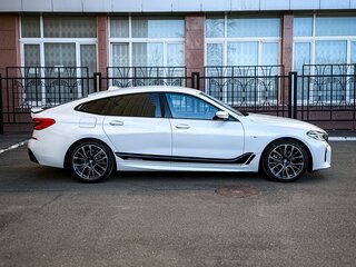 2020 BMW 6 серии Gran Turismo 620d xDrive IV (G32) Рестайлинг, белый, 4790000 рублей, вид 4
