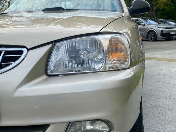 2006 Hyundai Accent ТагАЗ II, жёлтый - вид 11