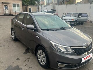 2016 Kia Rio III Рестайлинг, серый, 690000 рублей, вид 2