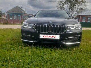 2018 BMW 7 серии Long 730Ld xDrive VI (G11/G12), чёрный, 2800000 рублей, вид 2