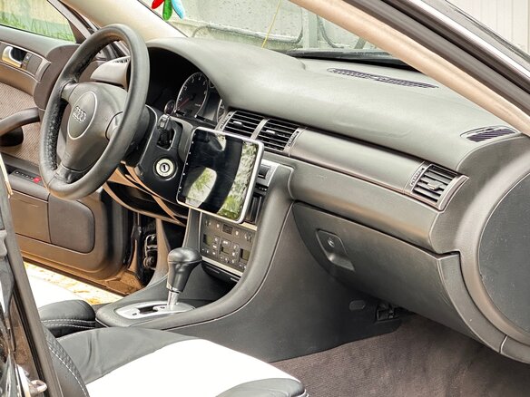 2002 Audi A6 II (C5) Рестайлинг, чёрный, 450000 рублей - вид 8