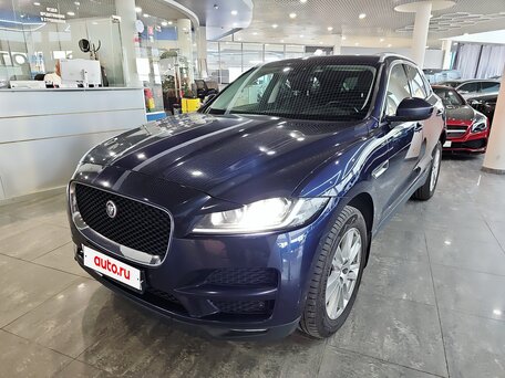 2017 Jaguar F-Pace I, синий, 2700000 рублей, вид 1