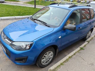 2018 Lada (ВАЗ) Kalina II, синий, 485000 рублей, вид 1