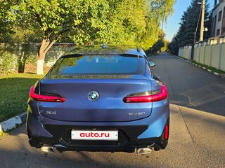 2022 BMW X4 20i II (G02) Рестайлинг, синий, 6190000 рублей, вид 2