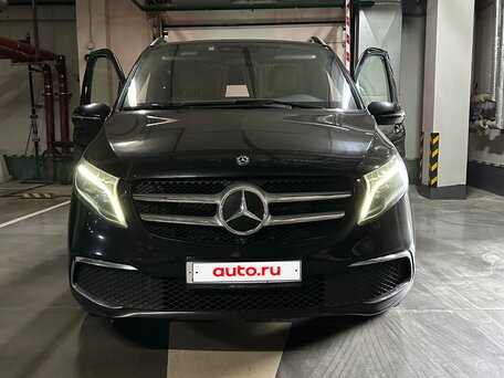 2020 Mercedes-Benz V-Класс Long 250 d длинный III (W447) Рестайлинг, чёрный, 6200000 рублей, вид 1