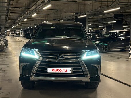 2016 Lexus LX 570 III Рестайлинг 2, чёрный, 5549000 рублей, вид 4