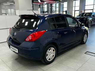 2012 Nissan Tiida I Рестайлинг, синий, 750000 рублей, вид 4