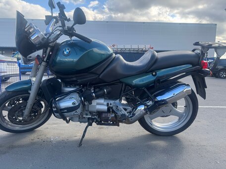 1997 BMW R 1100 R, зелёный, 420000 рублей, вид 1