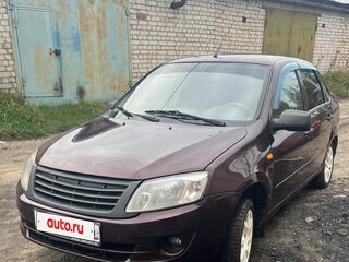 2013 Lada (ВАЗ) Granta I, пурпурный, 240000 рублей, вид 2