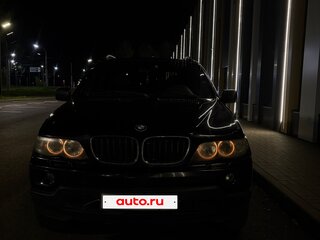 2005 BMW X5 3.0d I (E53) Рестайлинг, чёрный, 1100000 рублей, вид 1