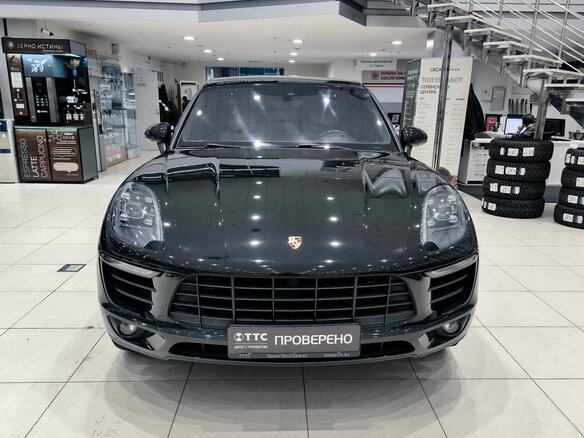 2016 Porsche Macan S Diesel I, чёрный, 4390000 рублей - вид 1