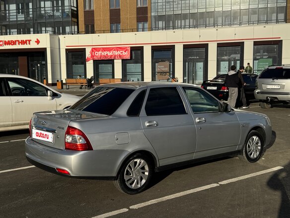 2013 Lada (ВАЗ) Priora I Рестайлинг, серебристый, 350000 рублей - вид 3