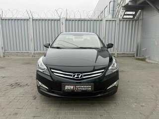 2014 Hyundai Solaris I Рестайлинг, чёрный, 1095000 рублей, вид 3