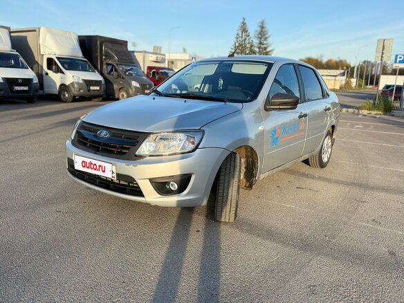2017 Lada (ВАЗ) Granta I, серебристый - вид 1
