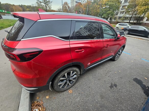 2021 Chery Tiggo 7 Pro I, пурпурный - вид 6