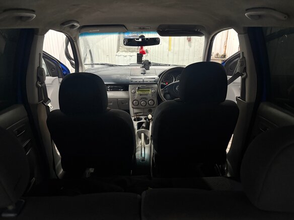 2002 Mazda Demio II (DY), синий, 160000 рублей - вид 5