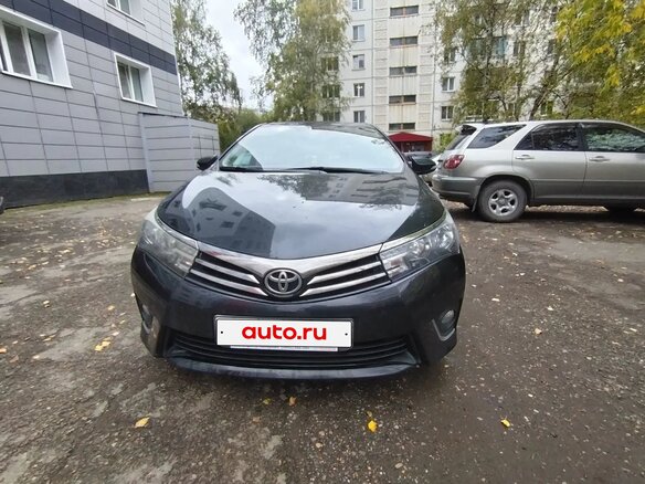 2014 Toyota Corolla XI (E160, E170, E180), чёрный, 1450000 рублей