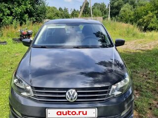 2017 Volkswagen Polo V Рестайлинг, серый, 1300000 рублей, вид 1