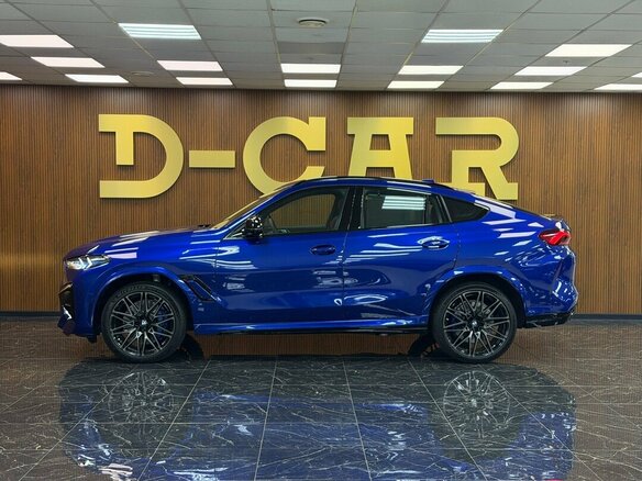 2025 BMW X6 M Competition III (F96) Рестайлинг, синий, 17981660 рублей - вид 7