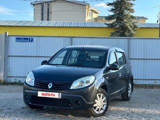 2010 Renault Sandero I, серый, 390000 рублей, вид 2