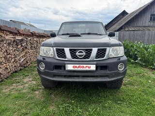 2007 Nissan Patrol V (Y61) Рестайлинг, чёрный, 1380000 рублей, вид 2