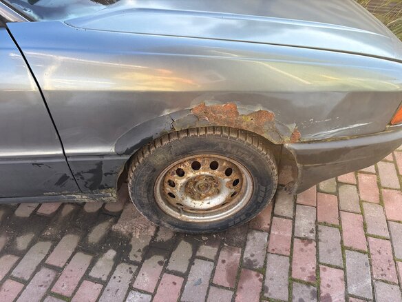 1989 Audi 80 IV (B3), серый, 85000 рублей - вид 5