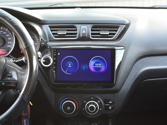 2013 Kia Rio III, бежевый, 619999 рублей - вид 7