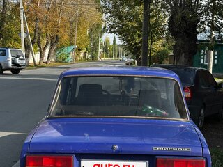 2001 Lada (ВАЗ) 2107, голубой, 54000 рублей, вид 5